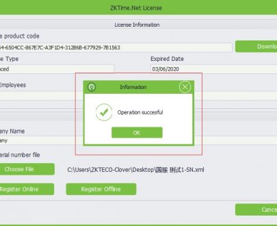 ZKTECO ZK-TIME.NET3.0-2000