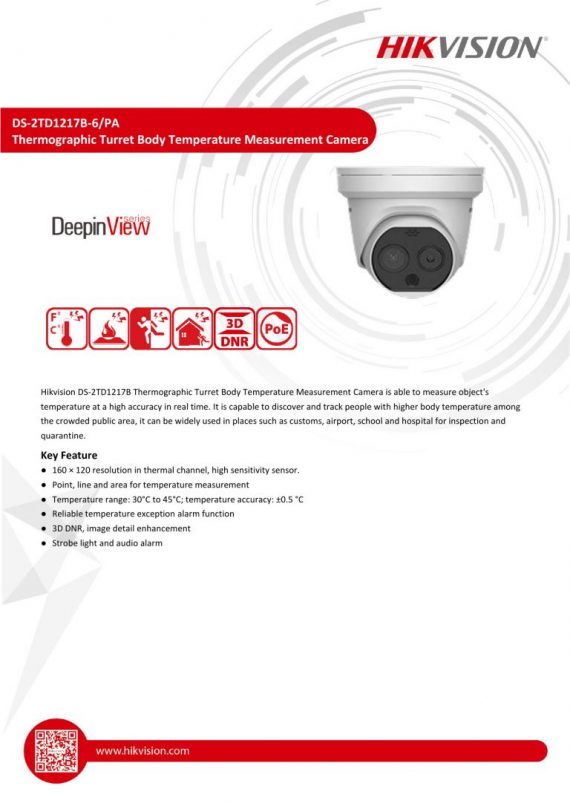 HIKVISION DS-2TD1217B-6/PA  3