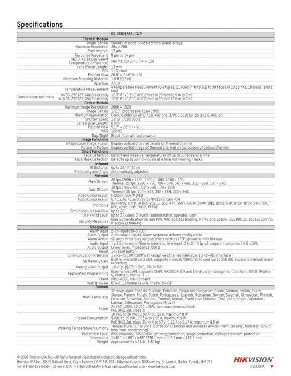 HIKVISION DS-2TD2636B-13/P  4