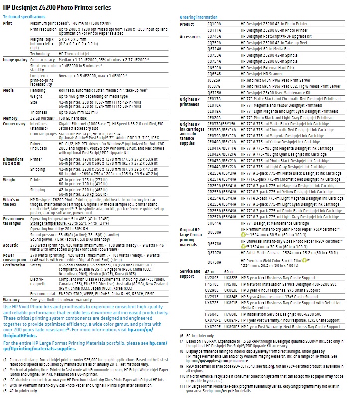 HP Z6200