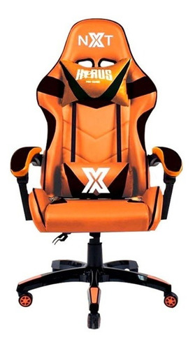 REDRAGON Silla Gaming Nxt Horus Orange/black 1