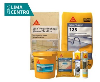 SIKA Combo Renovación De Baños Y Cocinas Con Cerámicos
