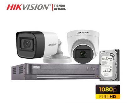 HIKVISION CÁMARAS DE SEGURIDAD