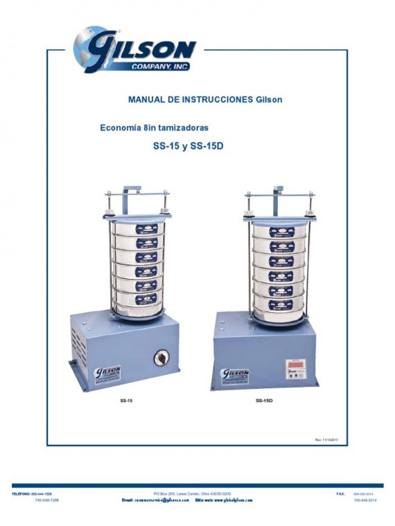 GILSON SS-15DF 3