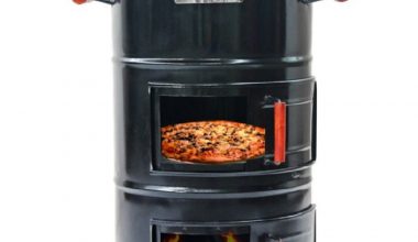 MR GRILL -Medidas: 40 de Diámetro x 70 Alto
-De Planchas de fierro de 0.9 mm de espesor con acabado de pintura al horno.