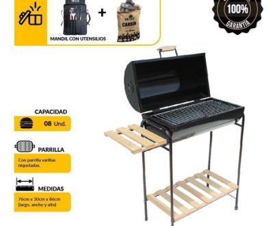  MR GRILL -Medidas: 55 de Largo x 30 de Fondo x 86 Alto