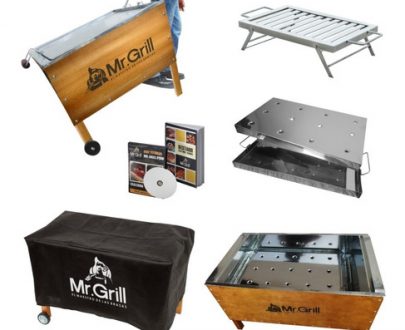 MR GRILL -Medidas: 50 de Largo x 30 de Fondo x 40/50 Alto
Capacidad : 4 kg de carne de cerdo.