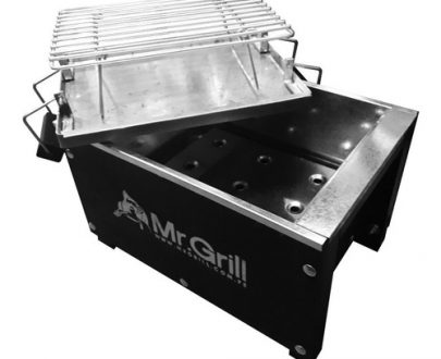 MR GRILL -Medidas: 48 de Largo x 28 de Fondo x 30 Alto
Capacidad : 02 Pollos o 03 kg de carne de cerdo.