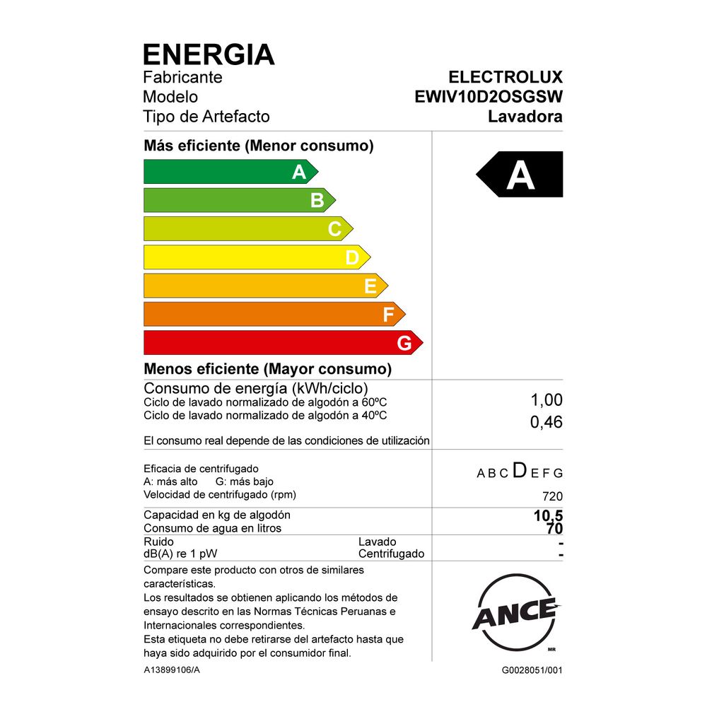 Electrolux EWIV10D2OSGSW