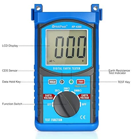 HOLDPEAK HP-4300 LCD 3
