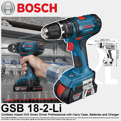 BOSCH GSR 18-2-LI 4