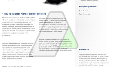 ELO TOUCH Elo 1509L