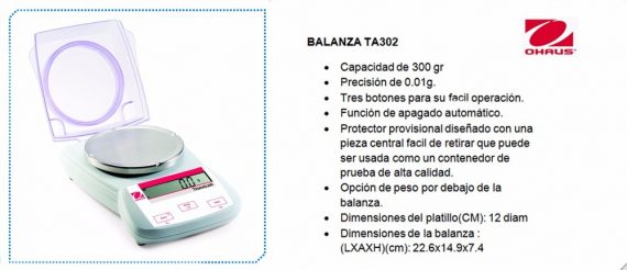 OHAUS TA302 4