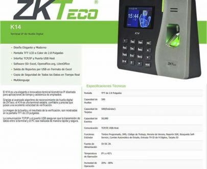 ZKTECO K14