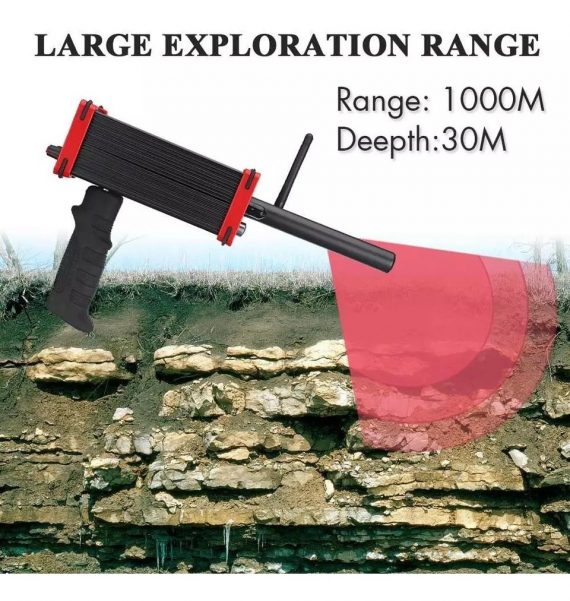 AKS METAL DETECTOR GR1000 ALCON NEGRO 4