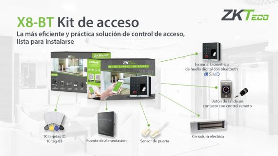 ZKTECO X8-BT-KIT 2