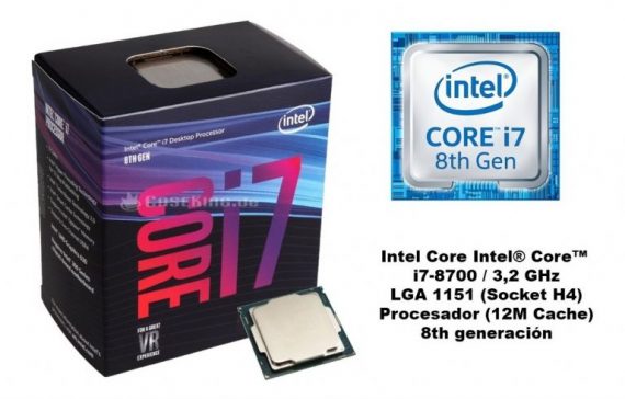 INTEL Core i7 I7-8700 3