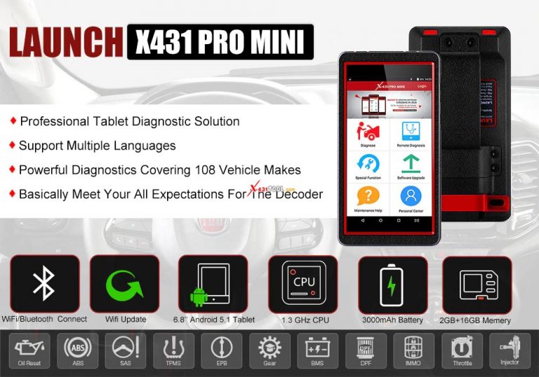 LAUNCH X431 Pros Mini 4
