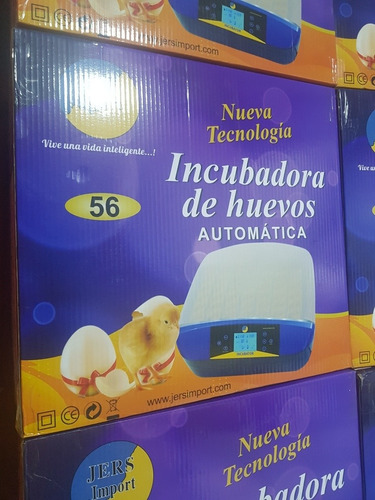 incubadora  56 huevos