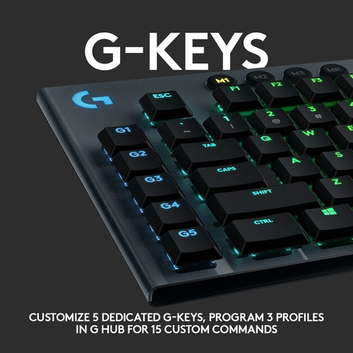 LOGITECH G Teclado Gamer Mecánico Logitech G G815
4
