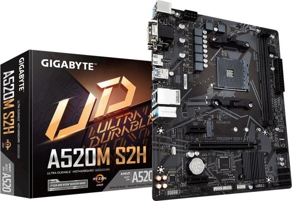 GIGABYTE A520M S2H 1 GIGABYTE A520M S2H