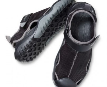 CROCS Men's Swiftwater Mesh Deck Sandal