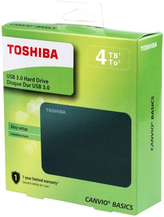 TOSHIBA disco duro externo 1 TOSHIBA disco duro externo
